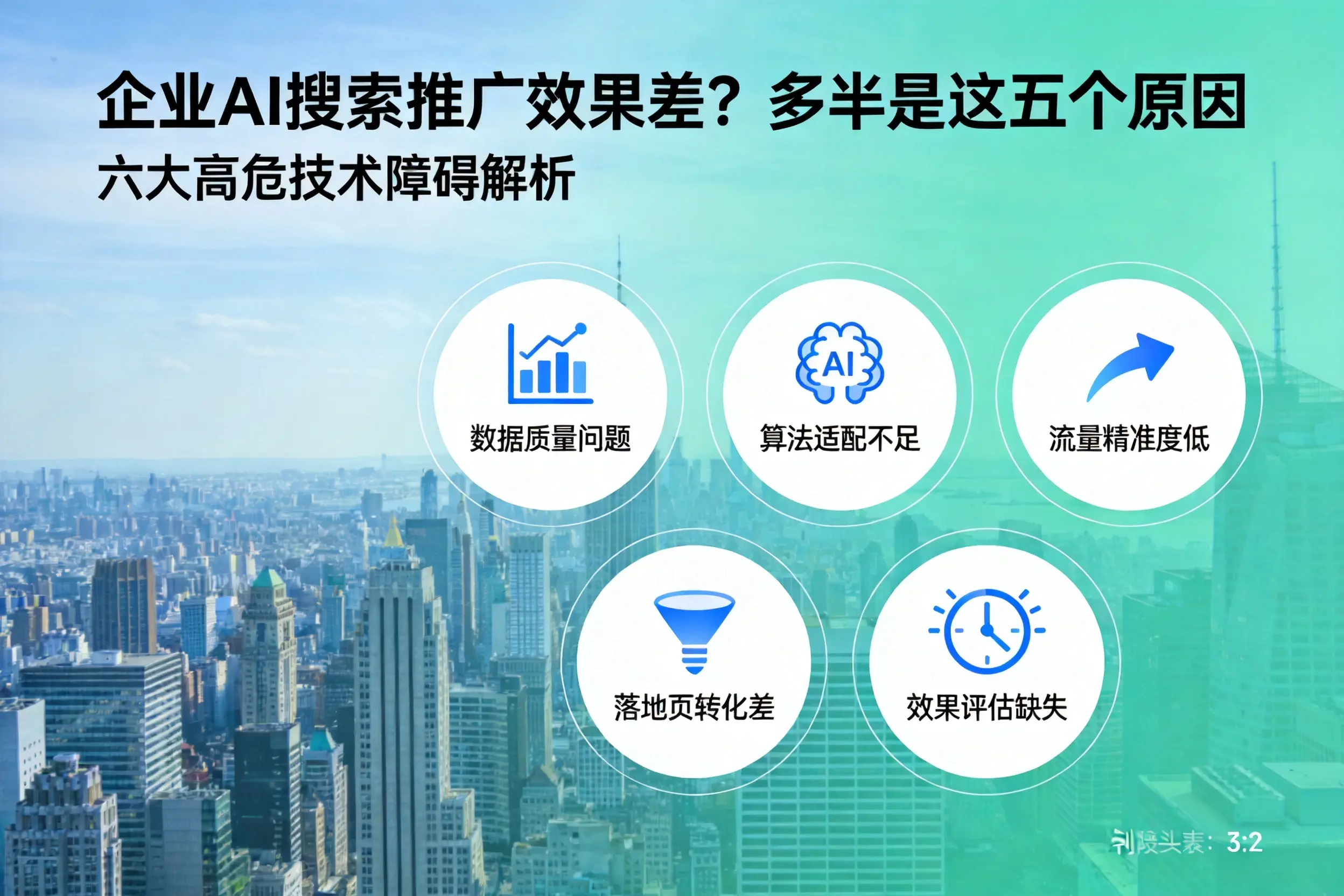 广河企业AI搜索推广效果差？多半是这五个原因